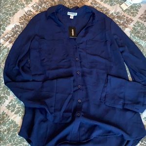 Brand New With Tags! Express Portfolio Blouse